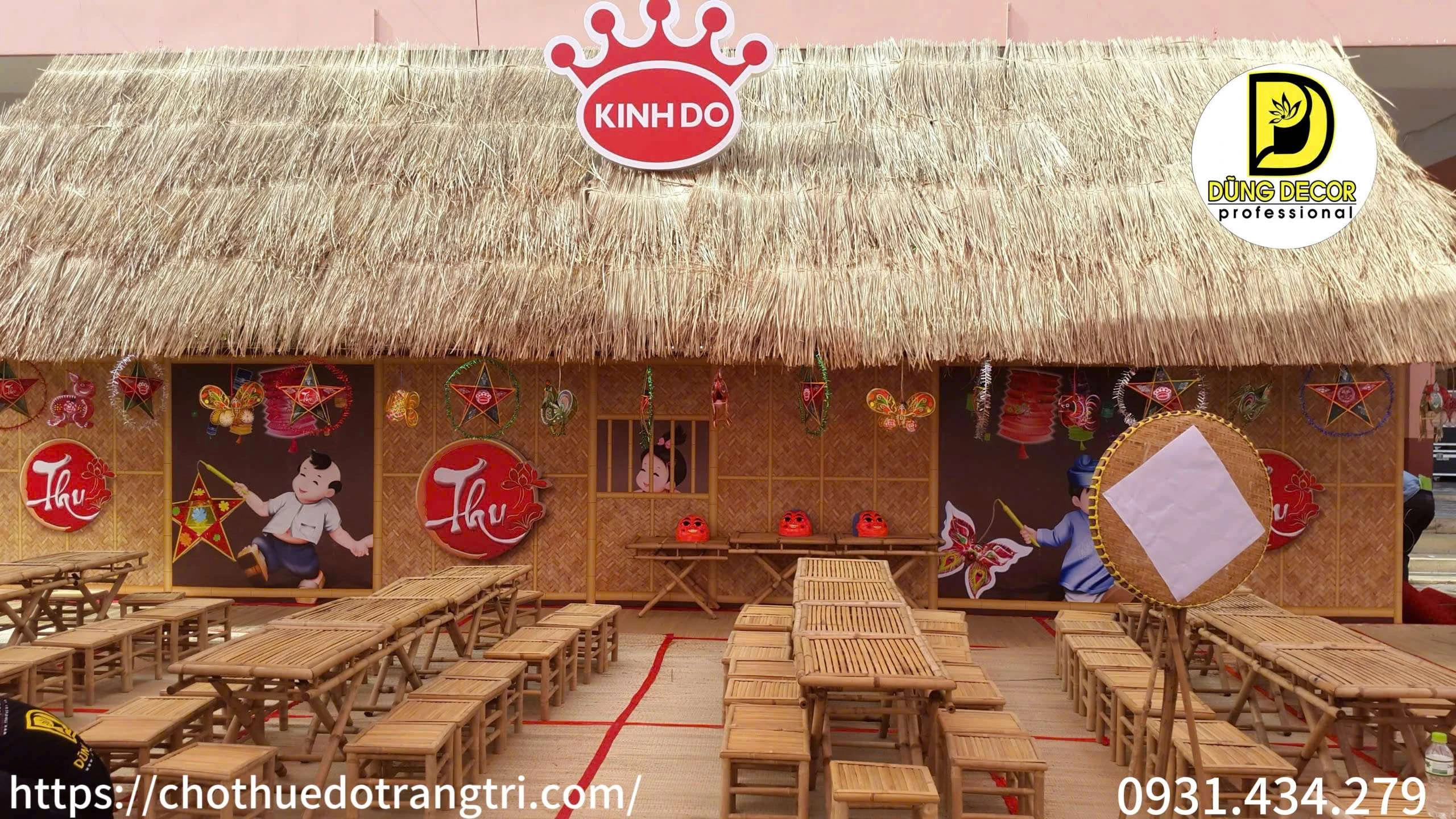 Trang trí trung thu kết hợp với thương hiệu khách hàng Trang trí trung thu kết hợp với thương hiệu khách hàng